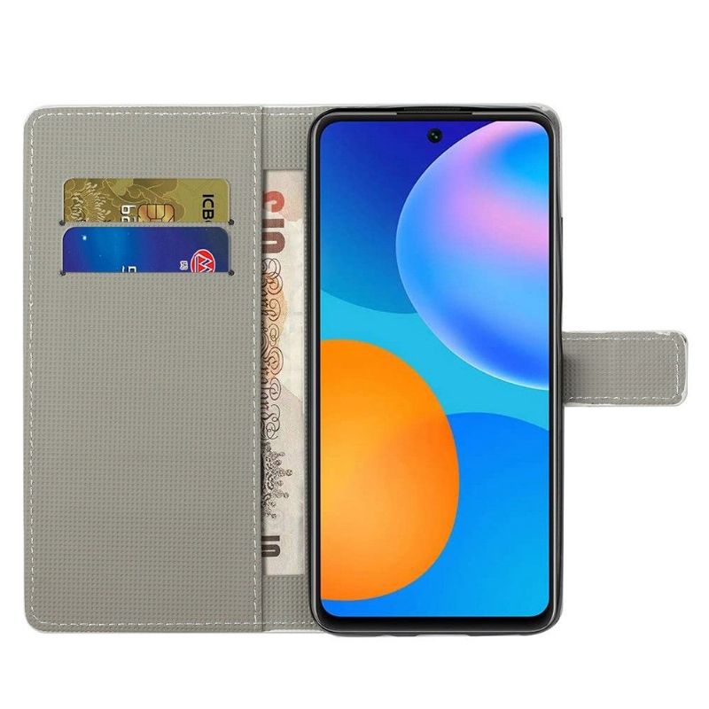 Flip Cover Samsung Galaxy M23 5G Retro Sommerfugle