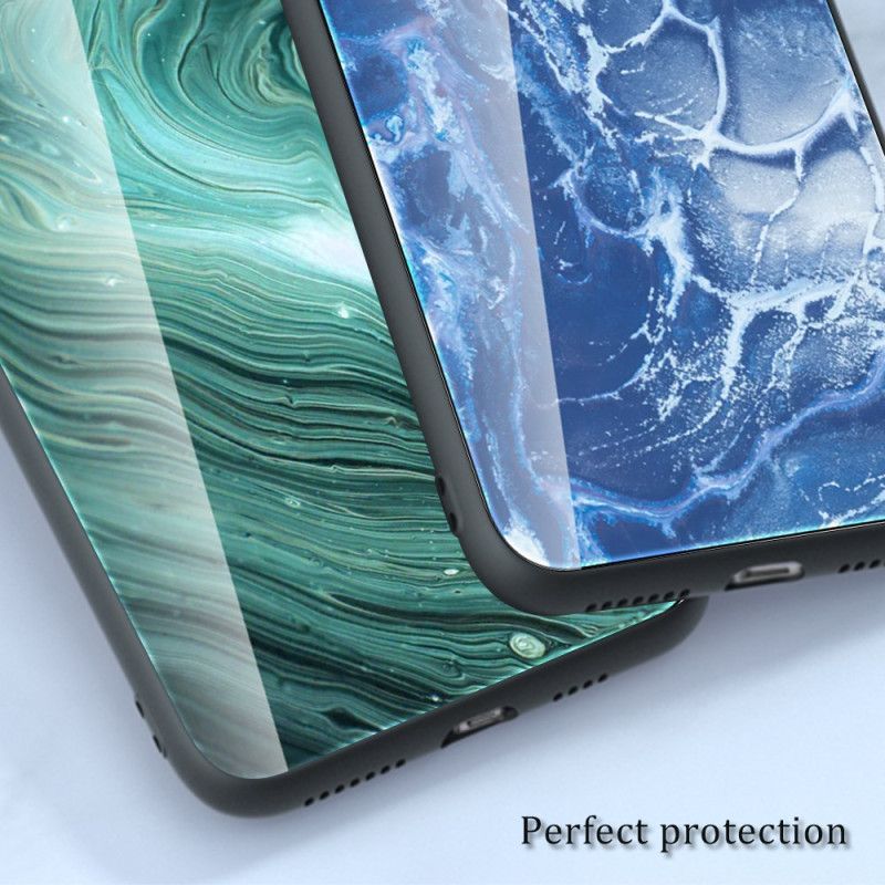 Cover Samsung Galaxy A15 Hærdet Glas I Marmorstil