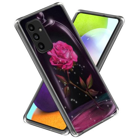 Cover Samsung Galaxy A15 Telefon Etui Lyserød