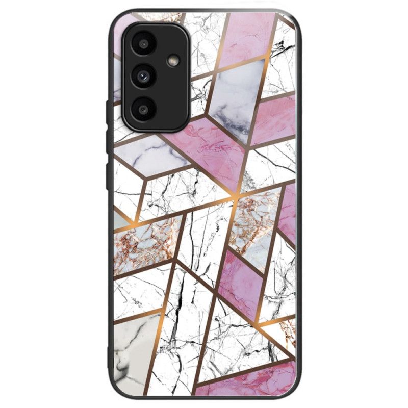 Cover Samsung Galaxy A15 Telefon Etui Lyst Mønster Af Hærdet Glas