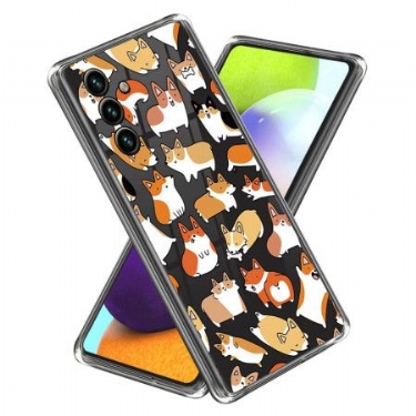 Cover Samsung Galaxy A15 Telefon Etui Små Hunde