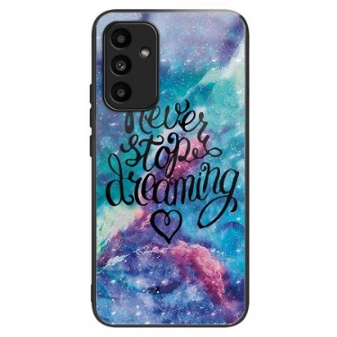 Cover Til Samsung Galaxy A15 Stop Aldrig Med At Drømme