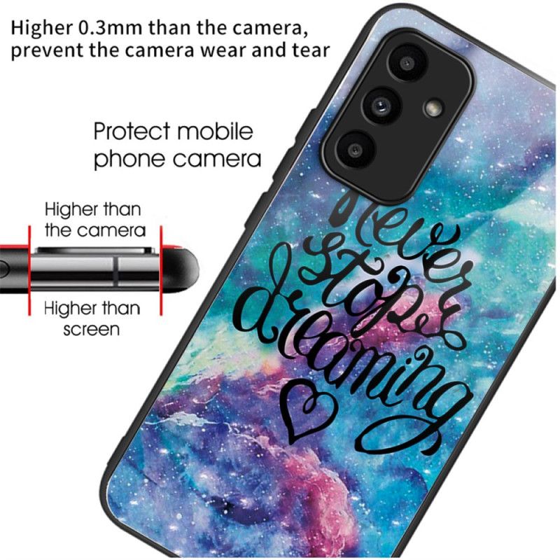 Cover Til Samsung Galaxy A15 Stop Aldrig Med At Drømme