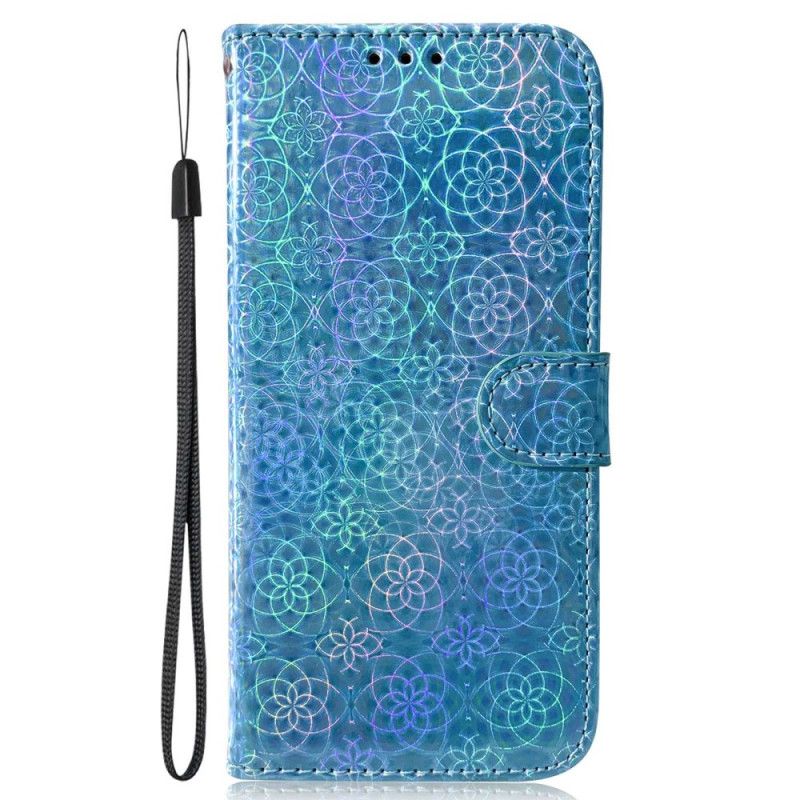 Læder Cover Samsung Galaxy A15 Strappy Disco Style