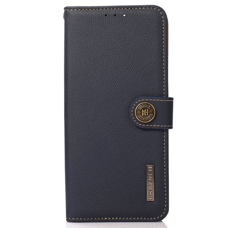 Læder Cover Samsung Galaxy A15 Telefon Etui Khazneh Rfid Blocking Wallet