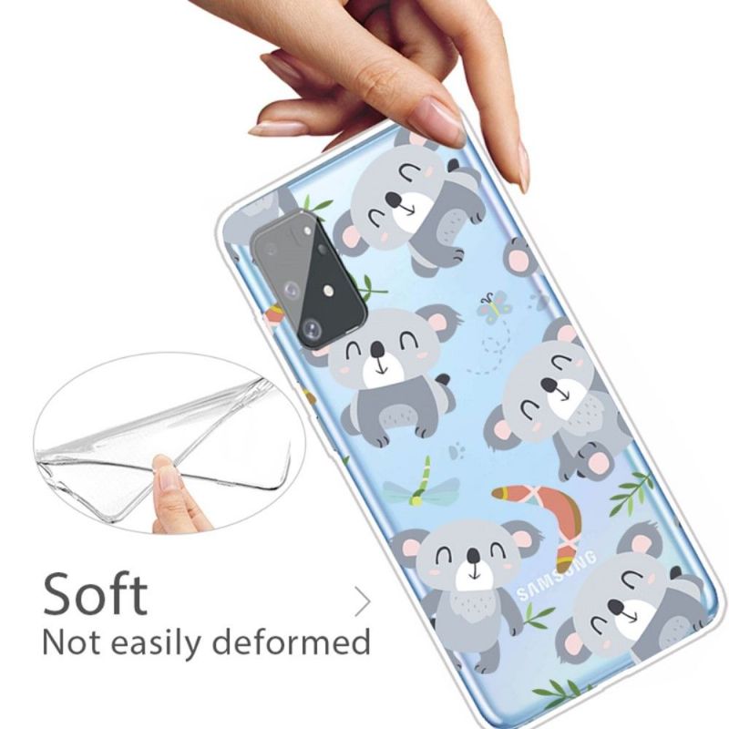 Cover Samsung Galaxy S10 Lite Anti-fald Gennemsigtige Koalaer