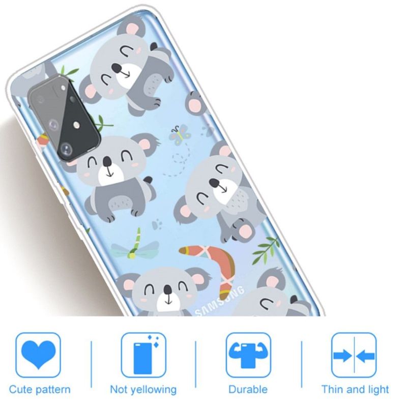 Cover Samsung Galaxy S10 Lite Anti-fald Gennemsigtige Koalaer