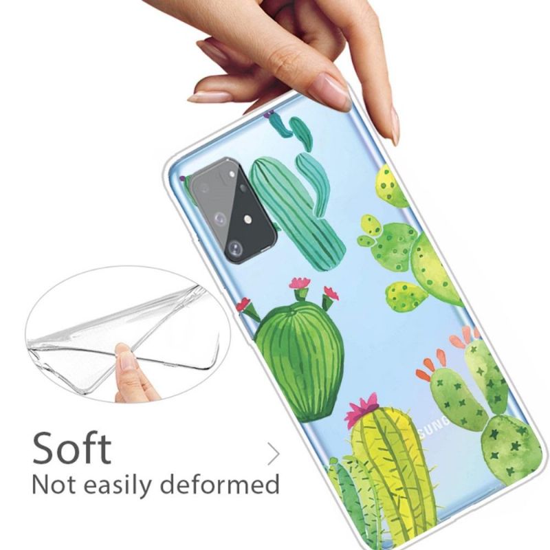 Cover Samsung Galaxy S10 Lite Gennemsigtig Kaktus