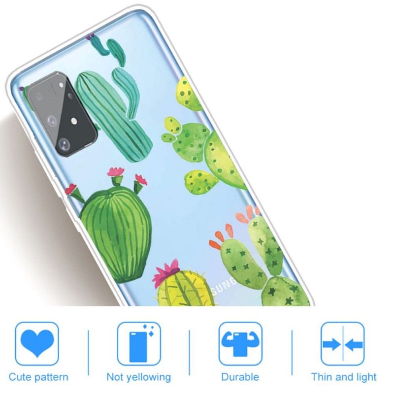 Cover Samsung Galaxy S10 Lite Gennemsigtig Kaktus