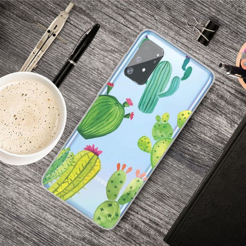 Cover Samsung Galaxy S10 Lite Gennemsigtig Kaktus