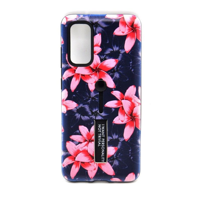 Cover Samsung Galaxy S10 Lite Hemming Tropical Leaves Support Feature