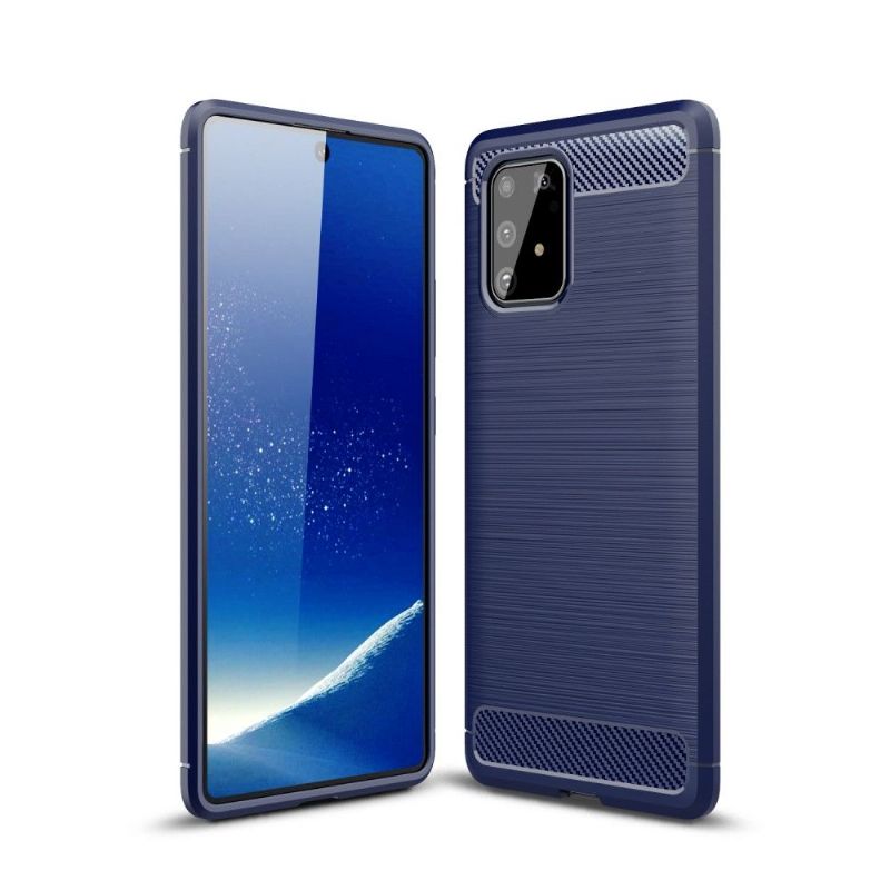 Cover Samsung Galaxy S10 Lite I Carbon Børstet Gel