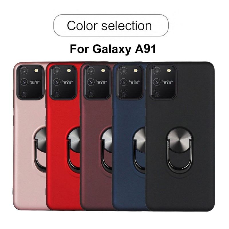 Cover Samsung Galaxy S10 Lite Mat Effekt Med Støtte På Ryggen