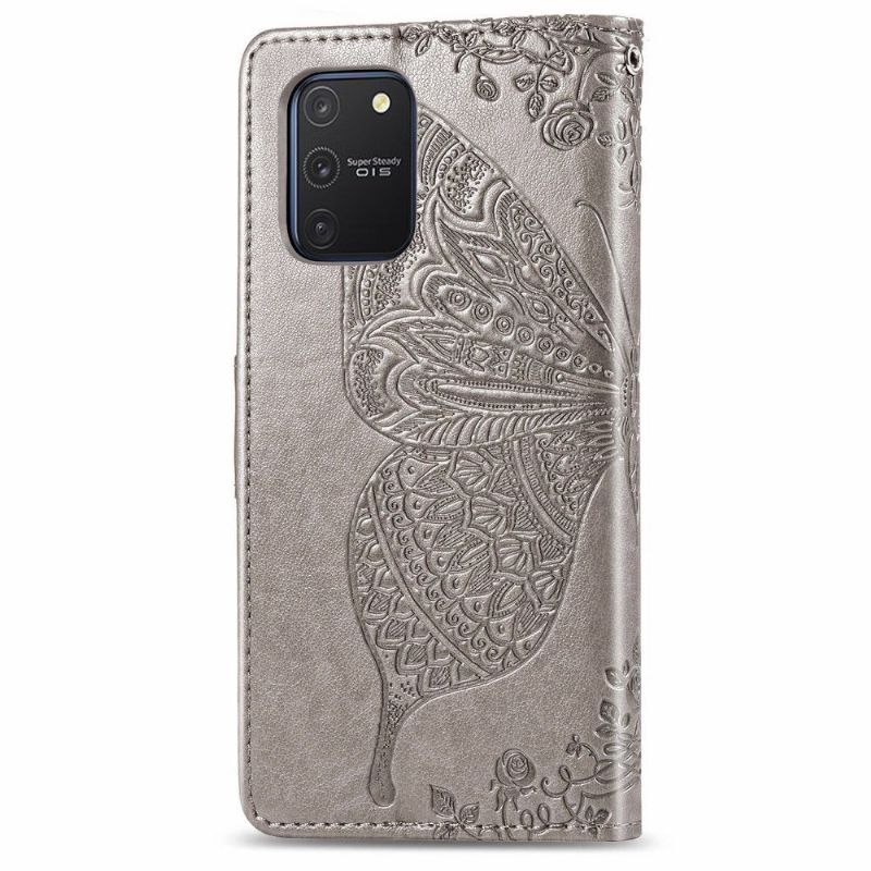 Etui Samsung Galaxy S10 Lite Relief Sommerfugl