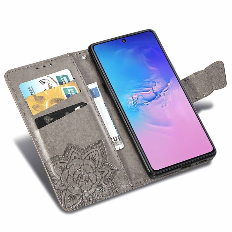 Etui Samsung Galaxy S10 Lite Relief Sommerfugl