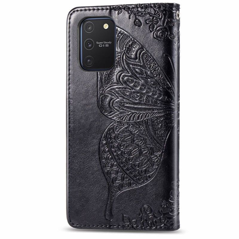 Etui Samsung Galaxy S10 Lite Relief Sommerfugl