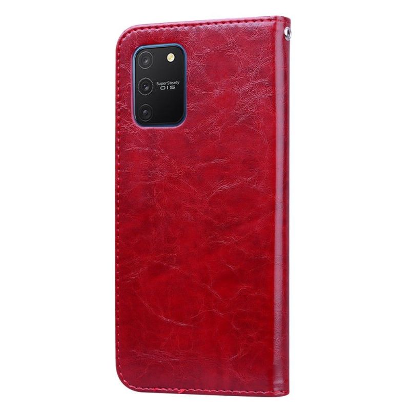 Flip Cover Samsung Galaxy S10 Lite Deluxe Vintage Lædereffekt