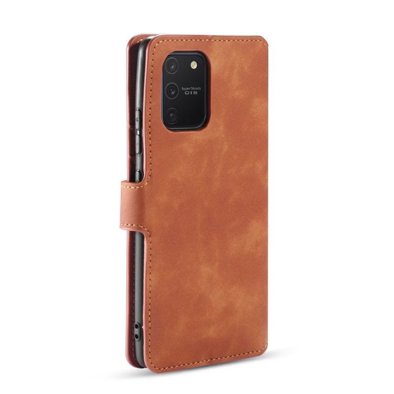 Flip Cover Samsung Galaxy S10 Lite Dg Ming Lædereffekt