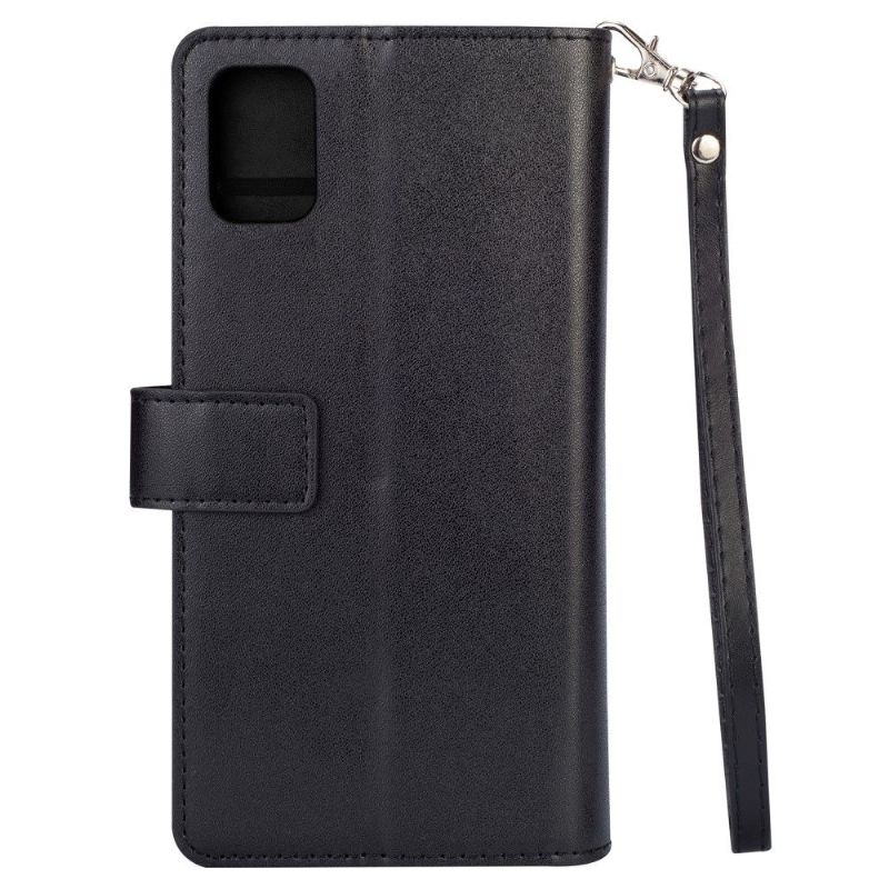 Flip Cover Samsung Galaxy S10 Lite Punge Etui Med Snor Kunstlæder