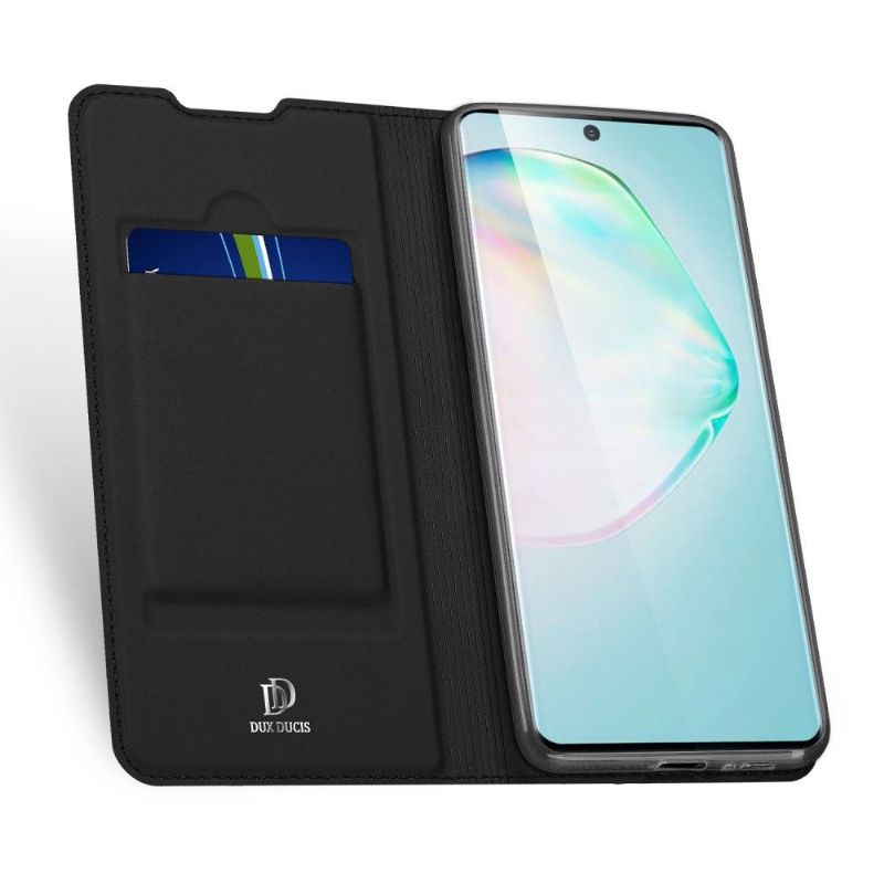 Flip Cover Samsung Galaxy S10 Lite Satin Belægning