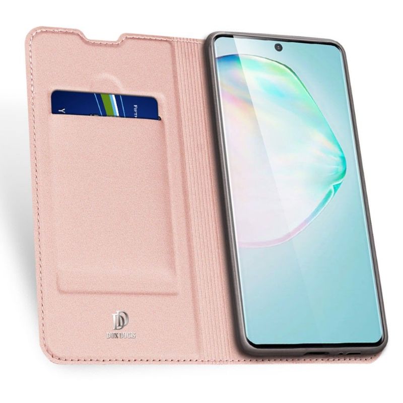 Flip Cover Samsung Galaxy S10 Lite Satin Belægning