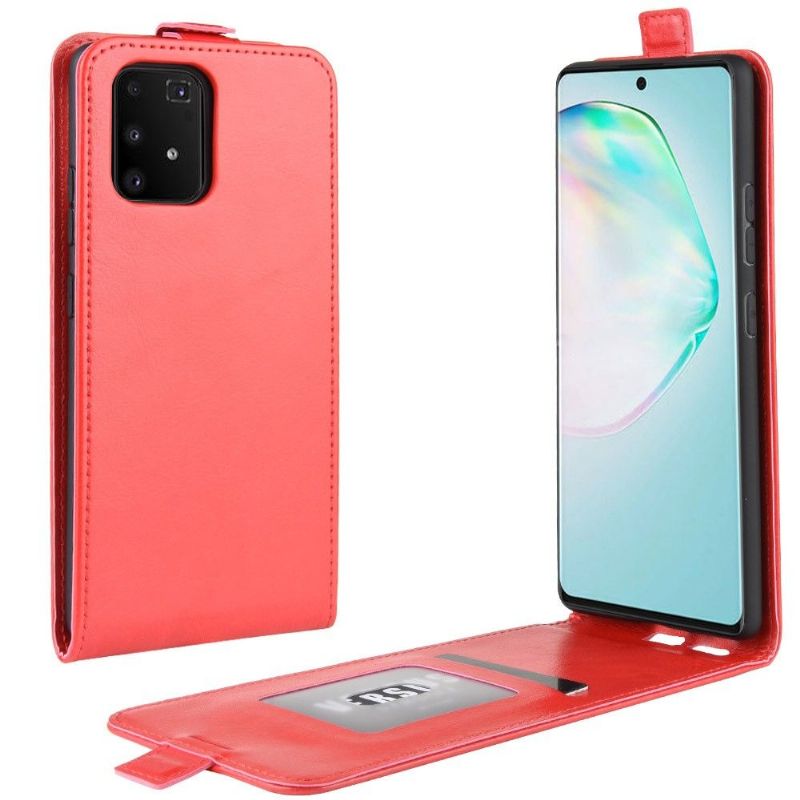 Læder Cover Samsung Galaxy S10 Lite Flip Cover Kunstlæder Lodret