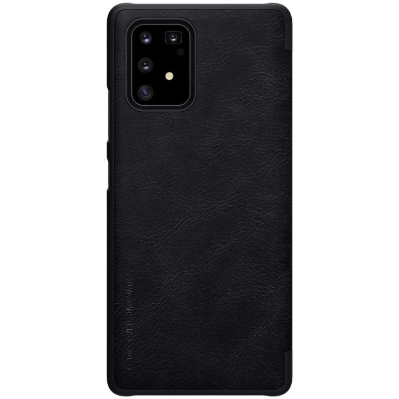 Læder Cover Samsung Galaxy S10 Lite Original Qin-serien Imiteret Læder