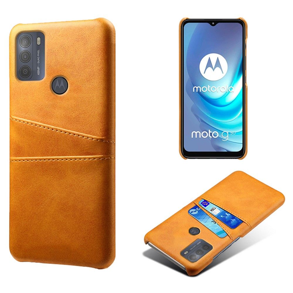 Cover Motorola Moto G50 Melody Læder Effekt Kortholder