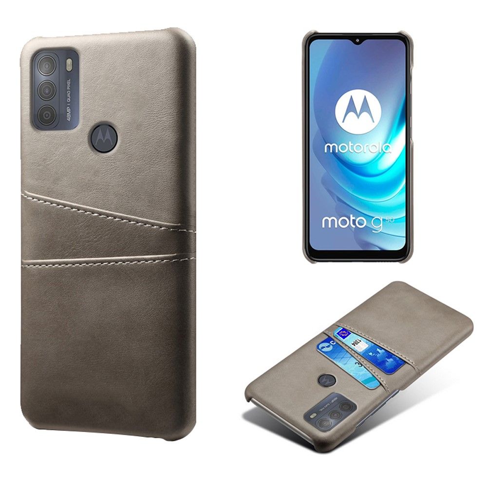 Cover Motorola Moto G50 Melody Læder Effekt Kortholder