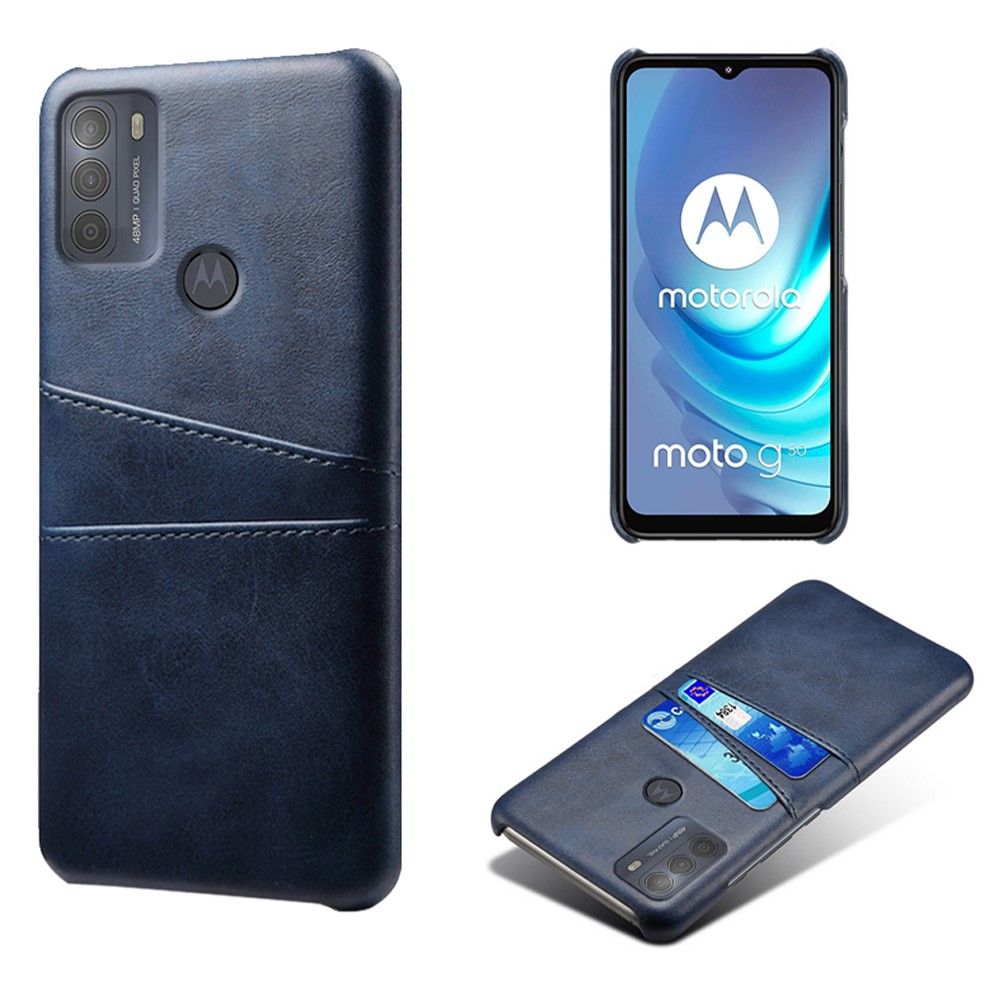 Cover Motorola Moto G50 Melody Læder Effekt Kortholder