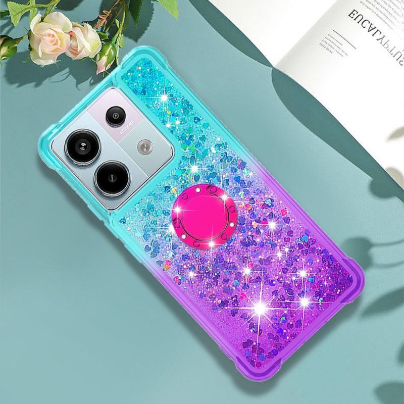 Cover Poco X6 5g Gradient Glitter