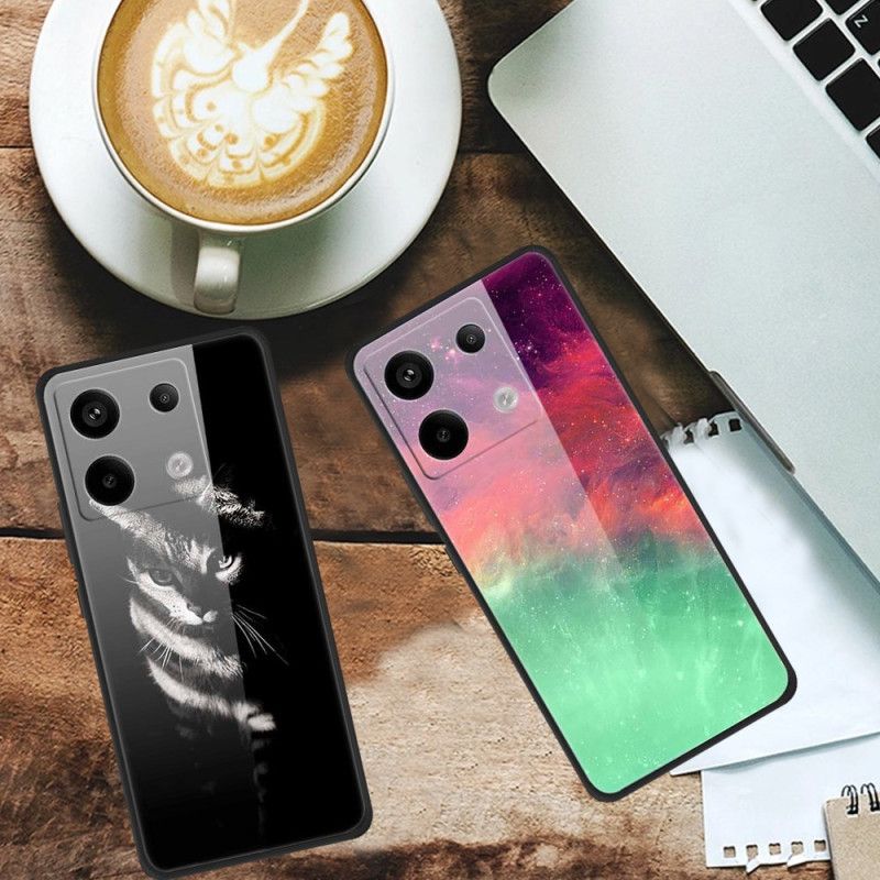 Cover Poco X6 5g Telefon Etui Lotus Hærdet Glas