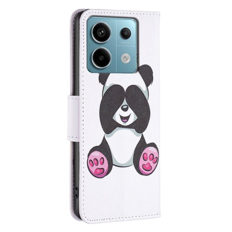 Flip Cover Poco X6 5g Lille Panda