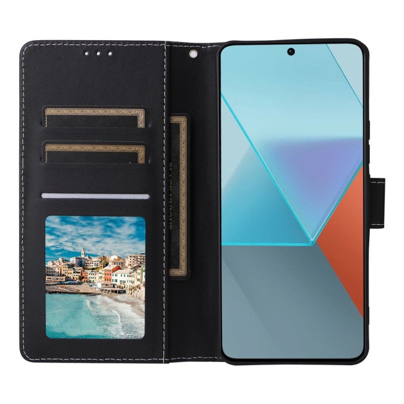 Flip Cover Poco X6 5g Marmorrem Design