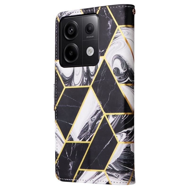 Flip Cover Poco X6 5g Marmorrem Design