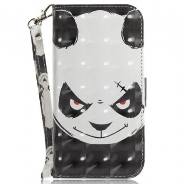 Flip Cover Poco X6 5g Vred Panda Med Rem