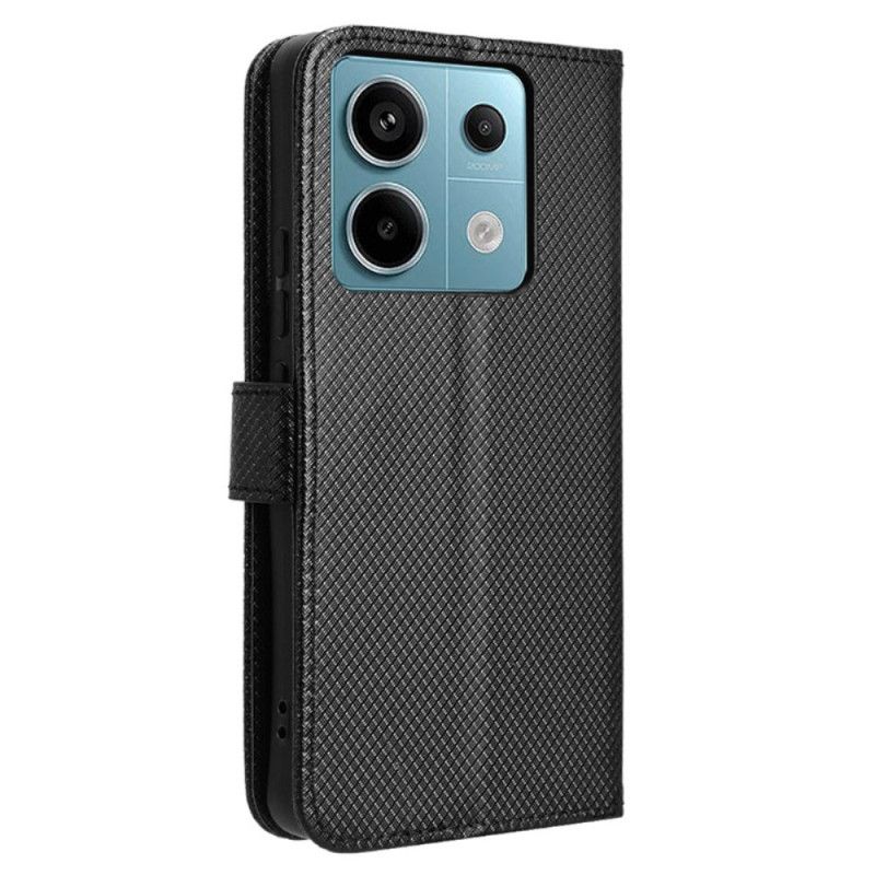 Læder Cover Poco X6 5g Telefon Etui Prikket Rem