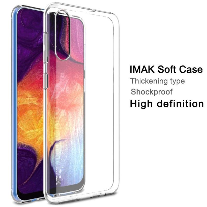 Cover Samsung Galaxy A70 Hemming Transparent Ultra Blød