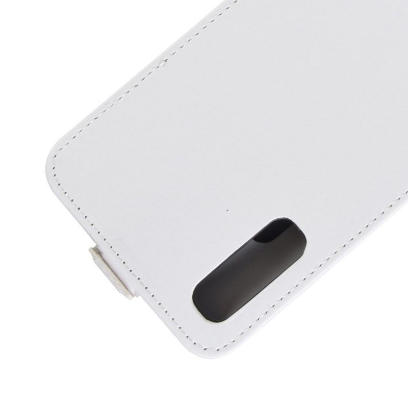 Etui Samsung Galaxy A70 Flip Cover Lodret Kunstlæder