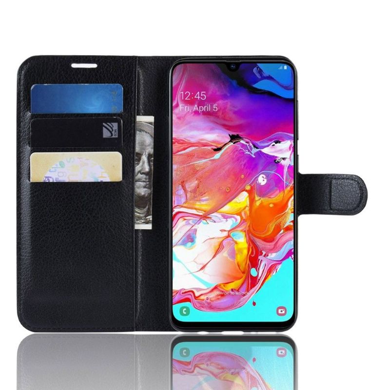 Etui Samsung Galaxy A70 Stil Læder Kortholder