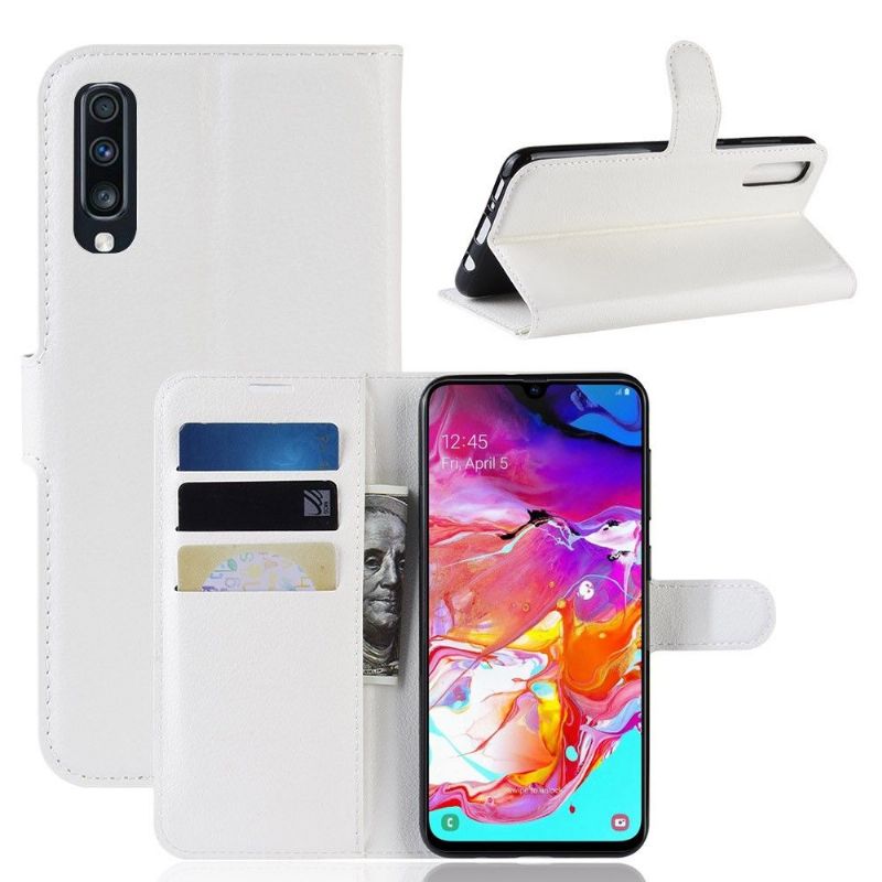 Etui Samsung Galaxy A70 Stil Læder Kortholder