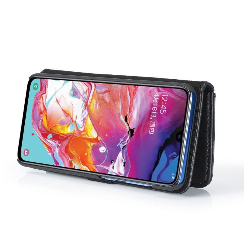 Flip Cover Samsung Galaxy A70 Anti-fald Punge Etui Med Aftagelig Skal