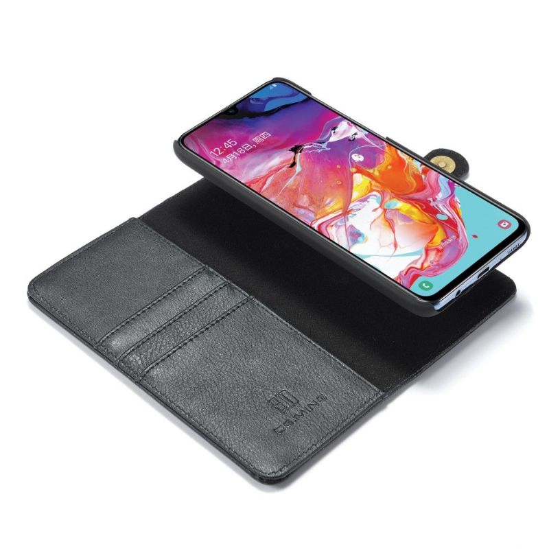 Flip Cover Samsung Galaxy A70 Anti-fald Punge Etui Med Aftagelig Skal