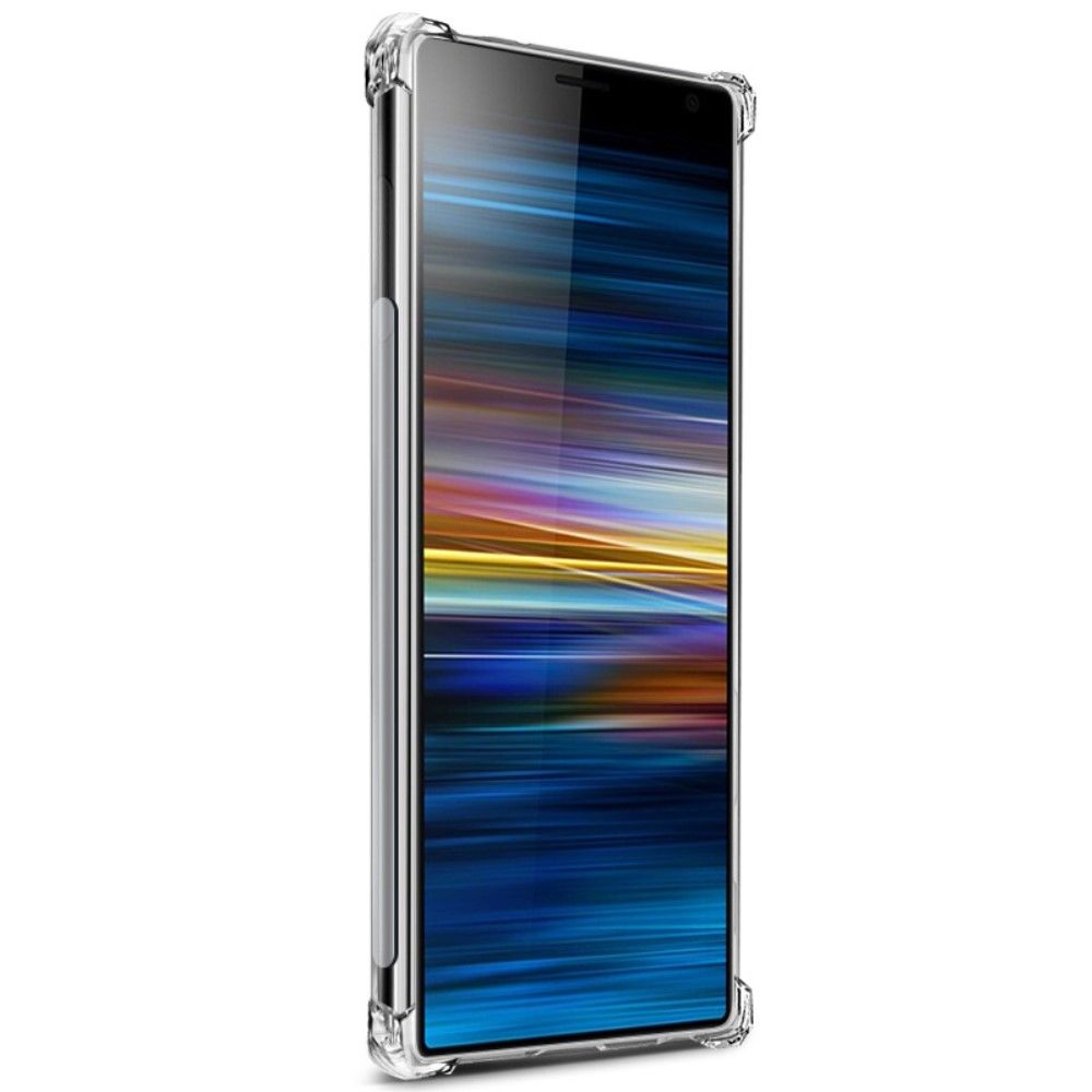 Cover Sony Xperia 10 Plus Gennemsigtig + Beskyttelsesfilm