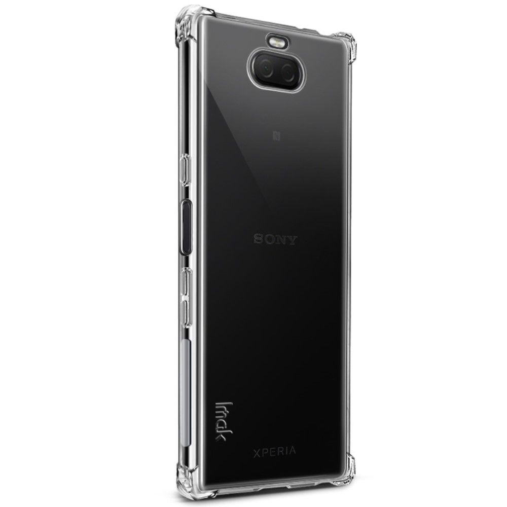 Cover Sony Xperia 10 Plus Gennemsigtig + Beskyttelsesfilm