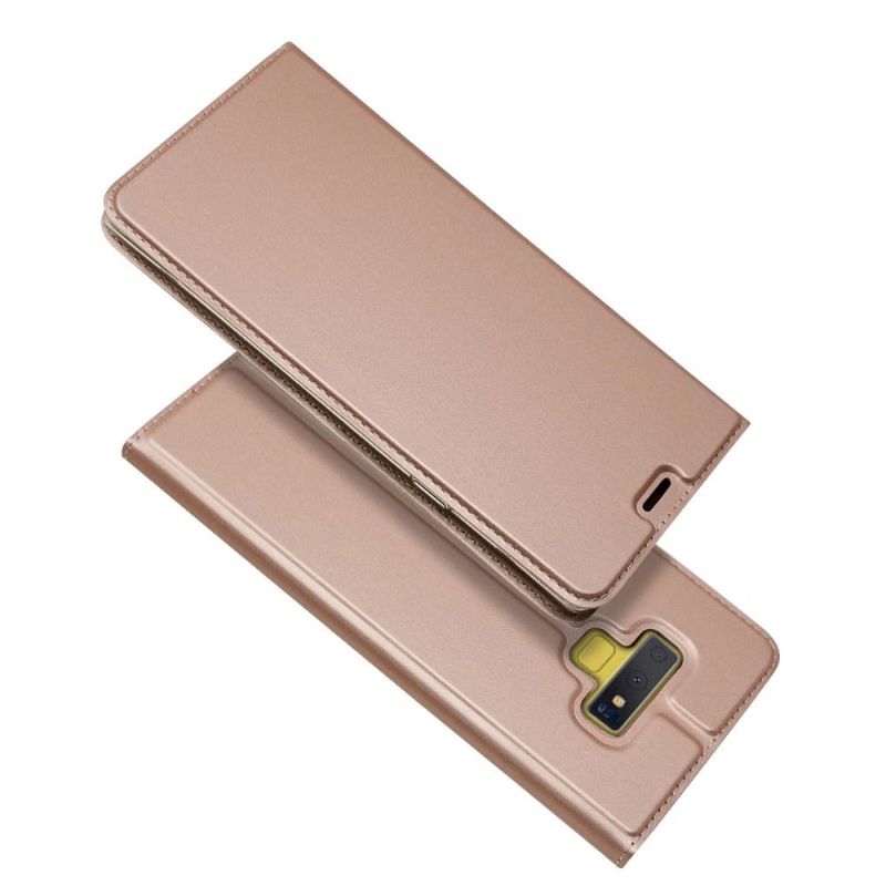 Læder Cover Samsung Galaxy Note 9 Original Business Imiteret Læder