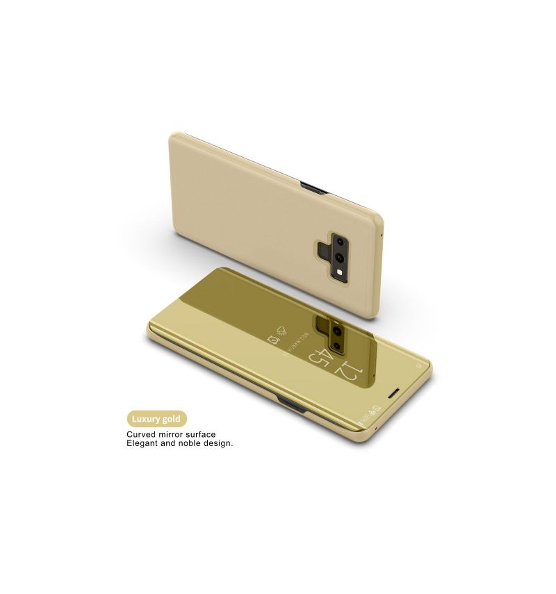 Mobilcover Samsung Galaxy Note 9 Anti-fald Flip Cover Spejleffekt