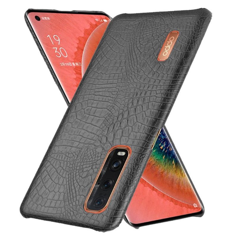 Cover Oppo Find X2 Pro Croc Skin Effekt