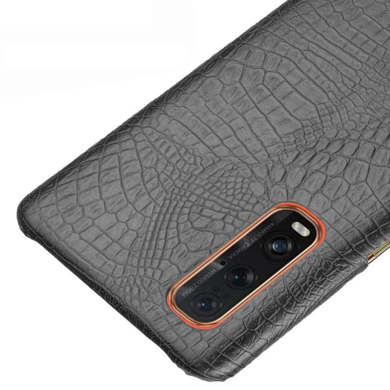 Cover Oppo Find X2 Pro Croc Skin Effekt