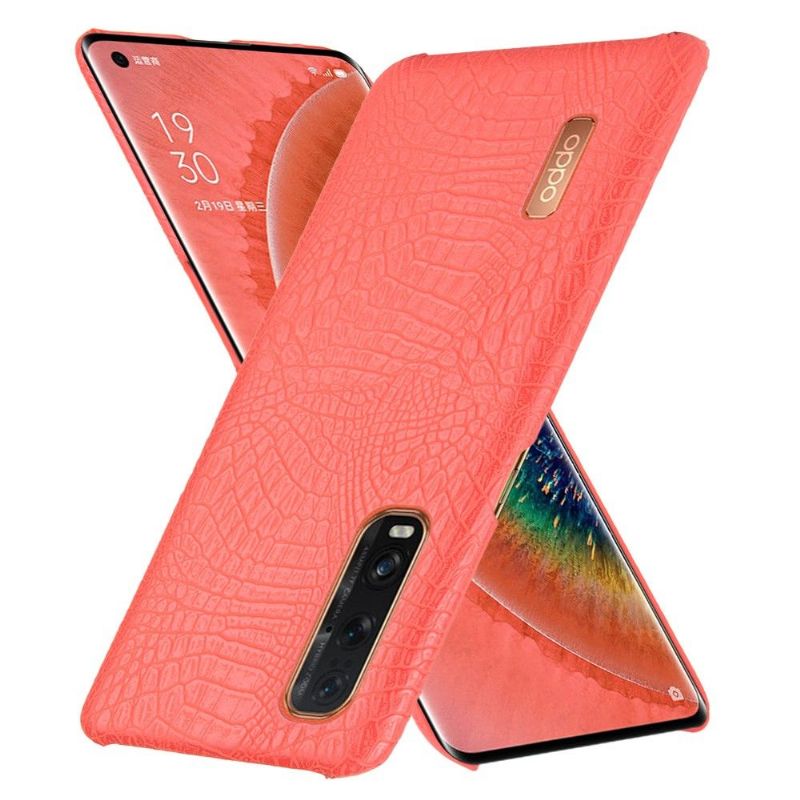 Cover Oppo Find X2 Pro Croc Skin Effekt